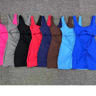 TopSports ยุโรปอเมริกันเสื้อผ้าโยคะ Quick-Drying Nude กีฬา Jumpsuit ชิ้นเดียว V-Shaped Hollow กลับเอววิ่งฟิตเนสเสื้อผ้ากระชับสวยกลับเต้นรํา