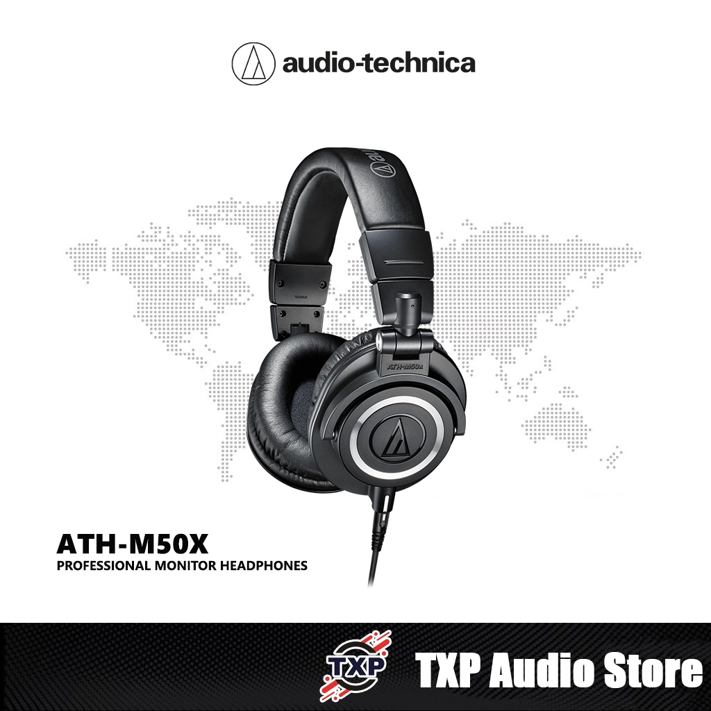 Audio Technica/Audio-Technica ATH-M50x ชุดหูฟังบันทึกเสียงมืออาชีพชุดหูฟังมอนิเตอร ์ ไฮไฟ