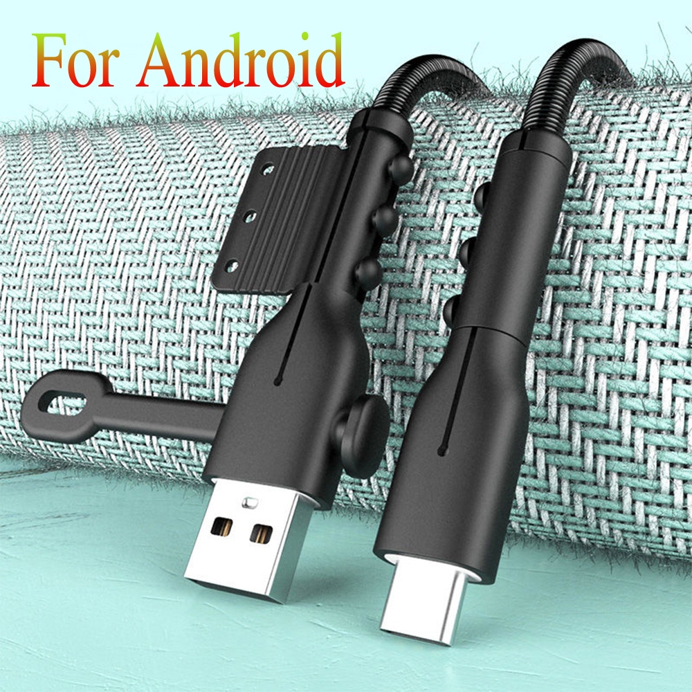 ขายร้อนสําหรับ Android Type C/USB Charger Cable Protector USB to Type C ปลั๊กสายเคเบิล Anti Fracture ฝาครอบซิลิโคนป้องกัน