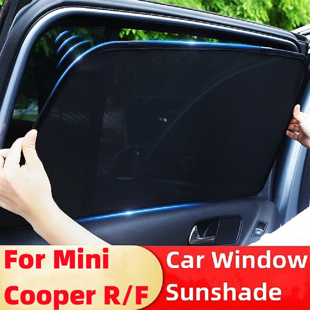 Magnetic Car Window Shade Sunshade สําหรับ Mini Cooper F55 R60 F60 F54 F56 R61 R56 Countryman CLUBMAN รถอุปกรณ์เสริม Anti-ยุงผ้าม่านรถ Sun Protection Anti-Uv