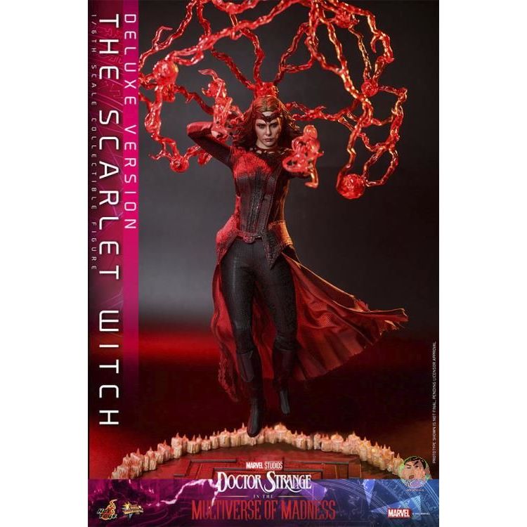 HOT ของเล่นหมอแปลกใน Multiverse of Madness MMS652/MMS653 Scarlet Witch 1/6th Scale Collectible Figur
