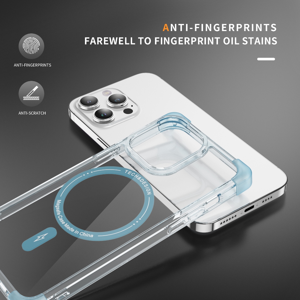 หรูหรา Frosted Clear magnetic hard case สําหรับ iPhone 15 14 13 12 11 Pro max xr xsmax 15 14 7 8 Plus ไร้สายชาร์จถุงลมนิรภัยกันกระแทกป้องกันปลอก