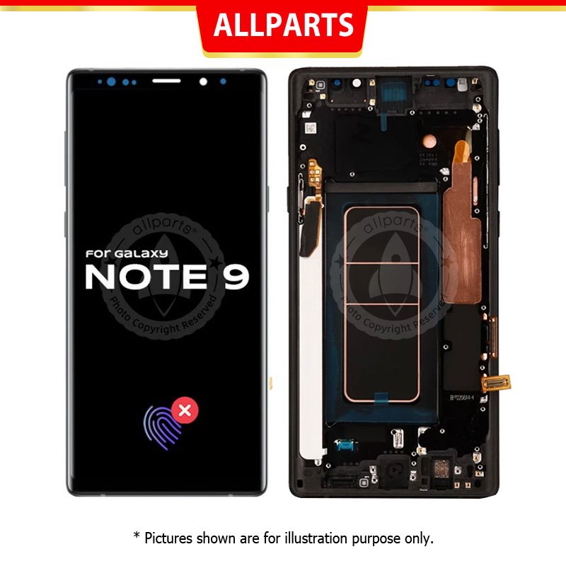 Allparts หน้าจอสัมผัส LCD แบบเปลี่ยน สําหรับ Galaxy Note 9 N960 N960F N960U N960W