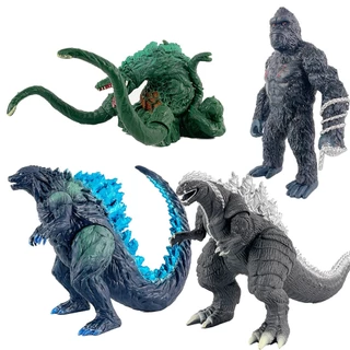 18 สไตล์ Godzilla: King of Monsters รูป King Kong Gold King Ghidorah Mecha Godzilla Biollante Gamera Destoroyah PVC ตัวเลขการกระทําตุ๊กตาของเล่น