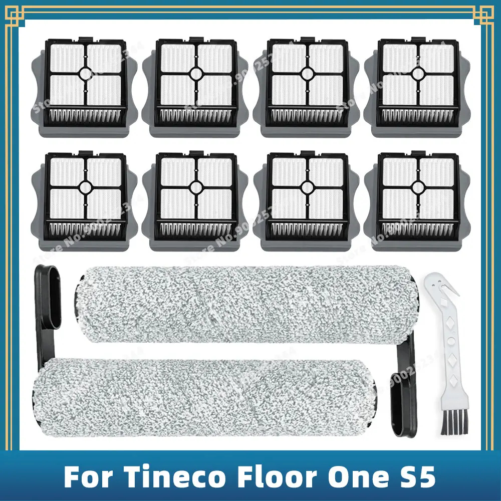 Tineco Floor One S5 Parts of Roller Brush, Filter