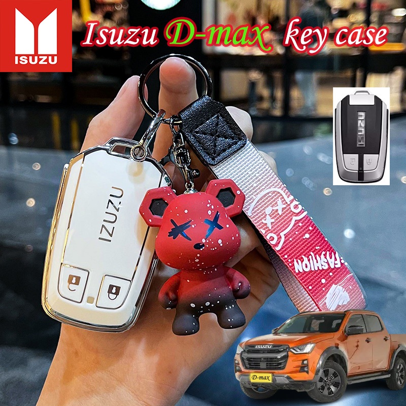 ปลอกกุญแจรถ Isuzu D-max Mux 1.9/3.0 ปลอกกุญแจรถ Isuzu D-max ปี2012-2019 พวงกุญแจหมี