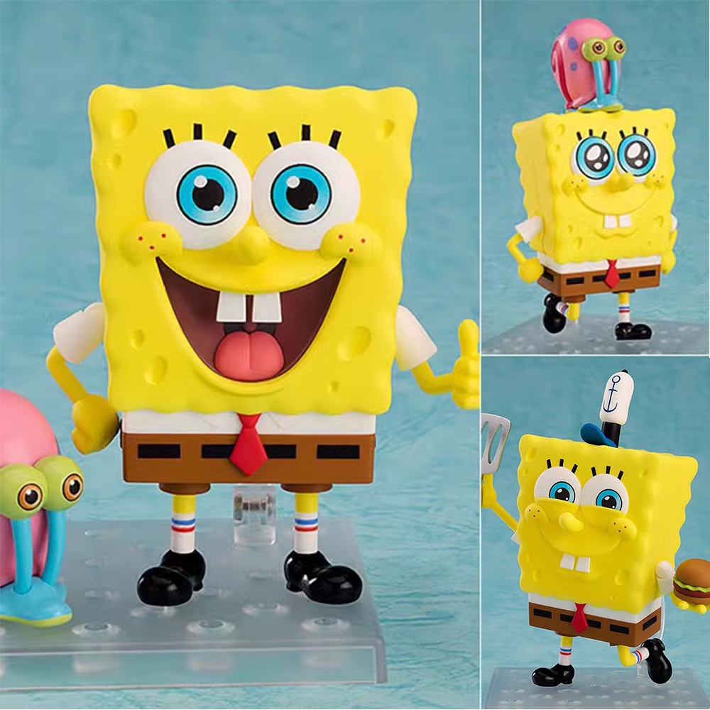 ตุ๊กตา Nendoroid SpongeBob 1926 SquarePants สําหรับแฟนๆ 10 ซม. ของเล่นสําหรับเด็ก