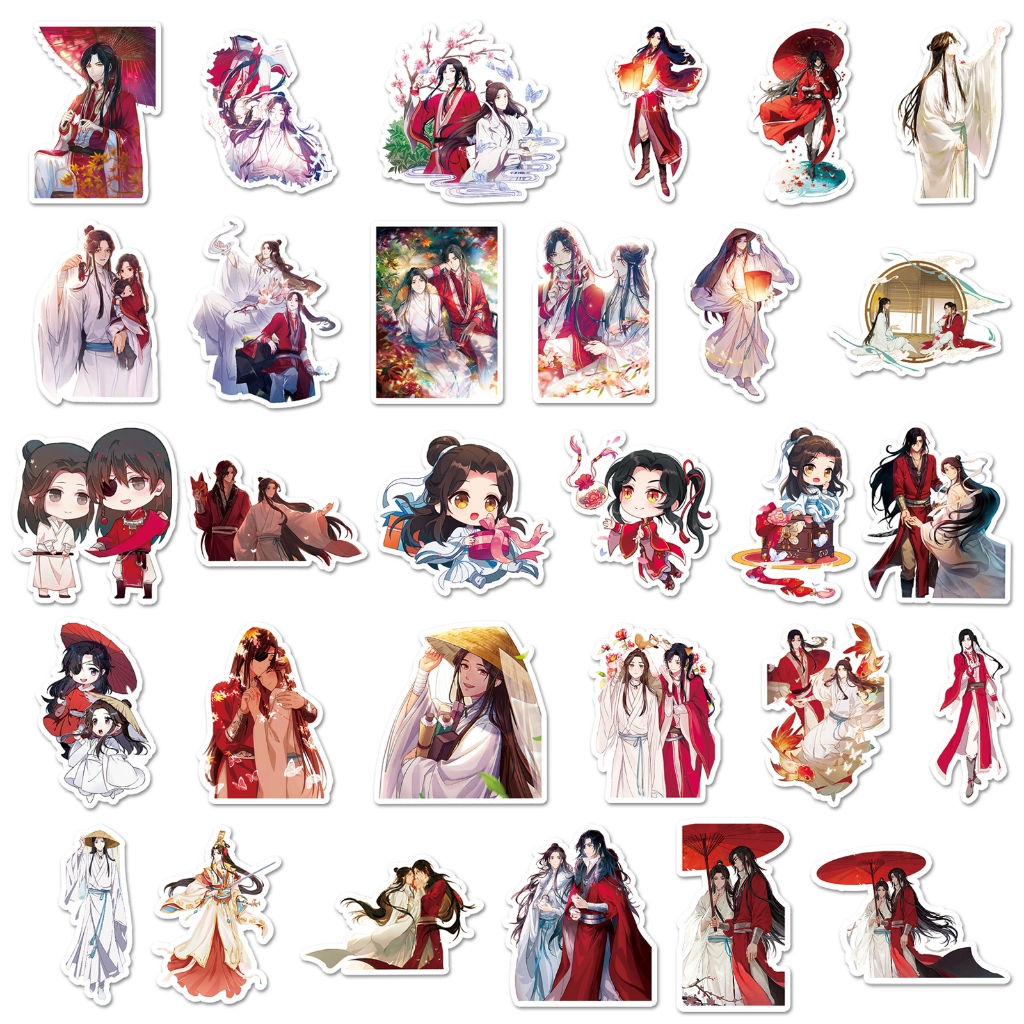 10/58 ชิ้นตลกสวรรค์อย่างเป็นทางการพรสติกเกอร์เยาวชนโบราณสําหรับโทรศัพท์ ทําเอง แล็ปท็อปเครื่องเขียนสติกเกอร์สร้างสรรค - รูปที่ 3