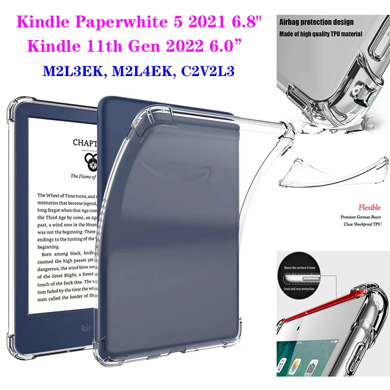 สําหรับ Kindle 11th Gen 2022 6.0 "Paperwhite 5 2021 6.8 "KPW5 M2L3EK M2L4EK C2V2L3 e-Book Readersกรณ