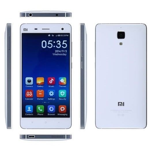 Xiaomi Mi4 5.0 นิ้ว MIUI V5 สมาร์ทโฟน Snapdragon 801 Krait 400 Quad Core 2.5GHz 3GB 16GB 4G FDD-LTE 
