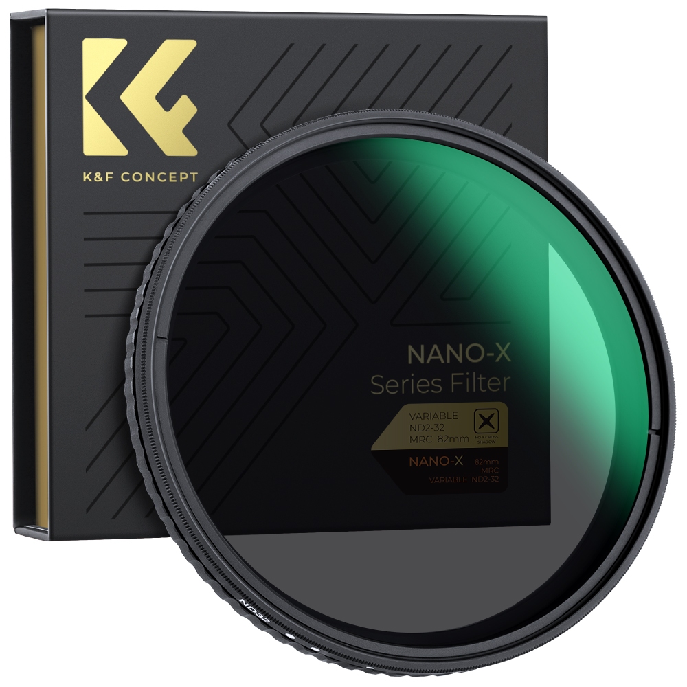 K&f Concept NANO-X ND2-ND32 (1-5 Stop) ฟิลเตอร์เลนส์ Variable ND Neutral Density Filter 37mm-86mm