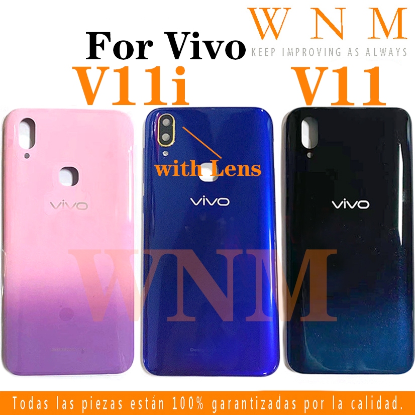 สําหรับ VIVO V11 V11i Y97 กรอบ Bezel ฝาหลังแบตเตอรี่ชิ้นส่วนด้านหลังกรณีที่อยู่อาศัยศูนย์แชสซีฝาครอบ