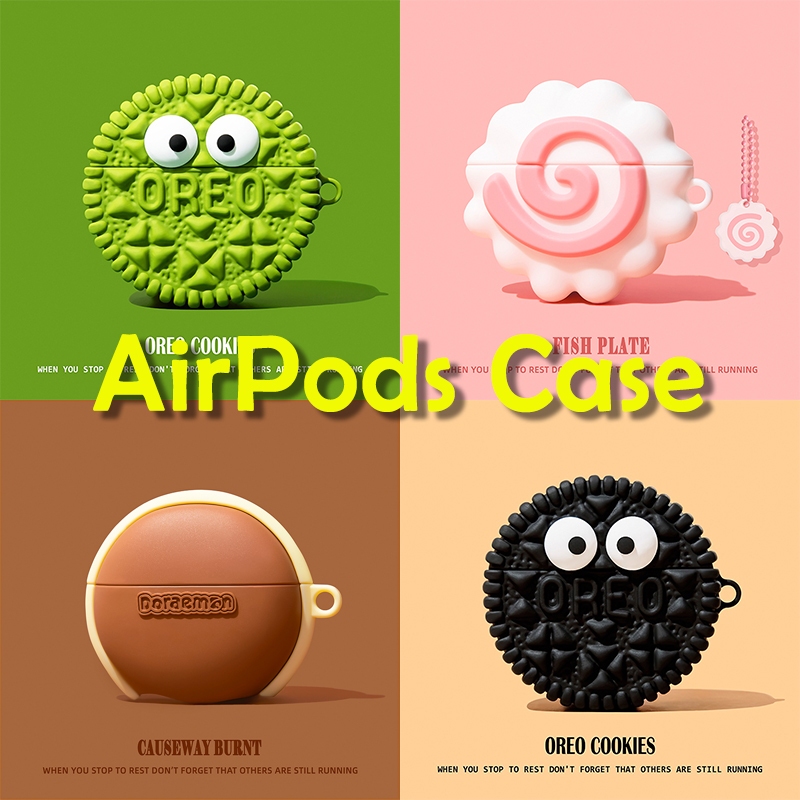 เคส Doraki พร้อมจี้สไตล์เดียวกัน สําหรับ AirPods Pro 3, AirPods 4, AirPods Pro, AirPods 2 Gen ใช้งานร่วมกับ AirPods