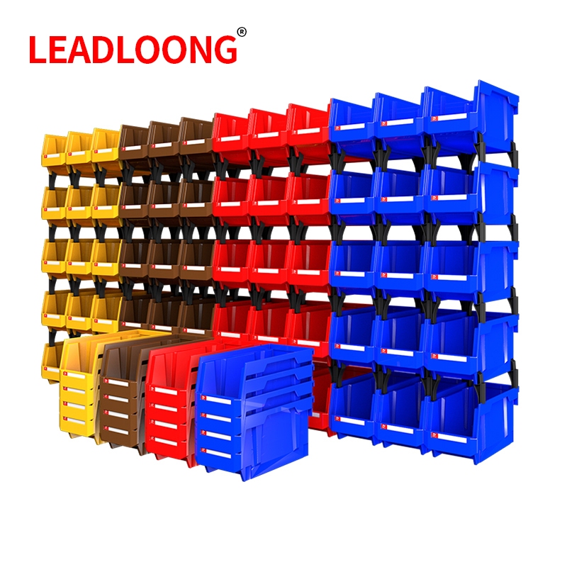 LEADLOONG V SERIES กล่องอะไหล่ วัสดุพลาสติกPP หยิบของได้ง่ายสะดวก เก็บอุปกรณ์ ประหยัดพื้นที่ มีให้เลือก 7 ขนาด