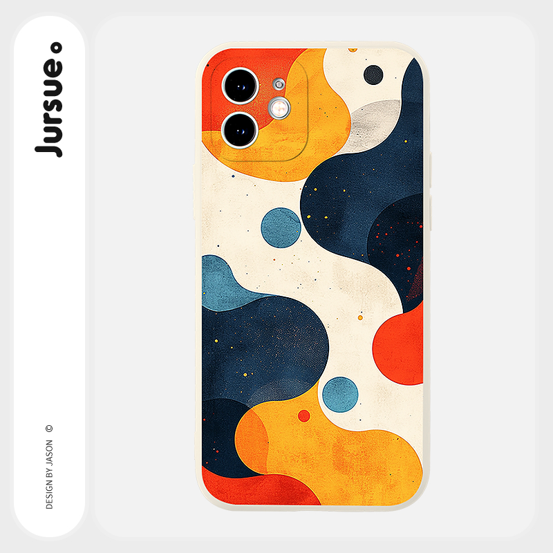 JURSUE เคสไอโฟน เคสซิลิโคนนุ่มกันกระแทกน่ารักตลก เคสโทรศัพท์ for iPhone 17 16 15 14 13 12 11 Pro Max SE 2020 X XR XS 8 7 Plus พลัส Y5094Q