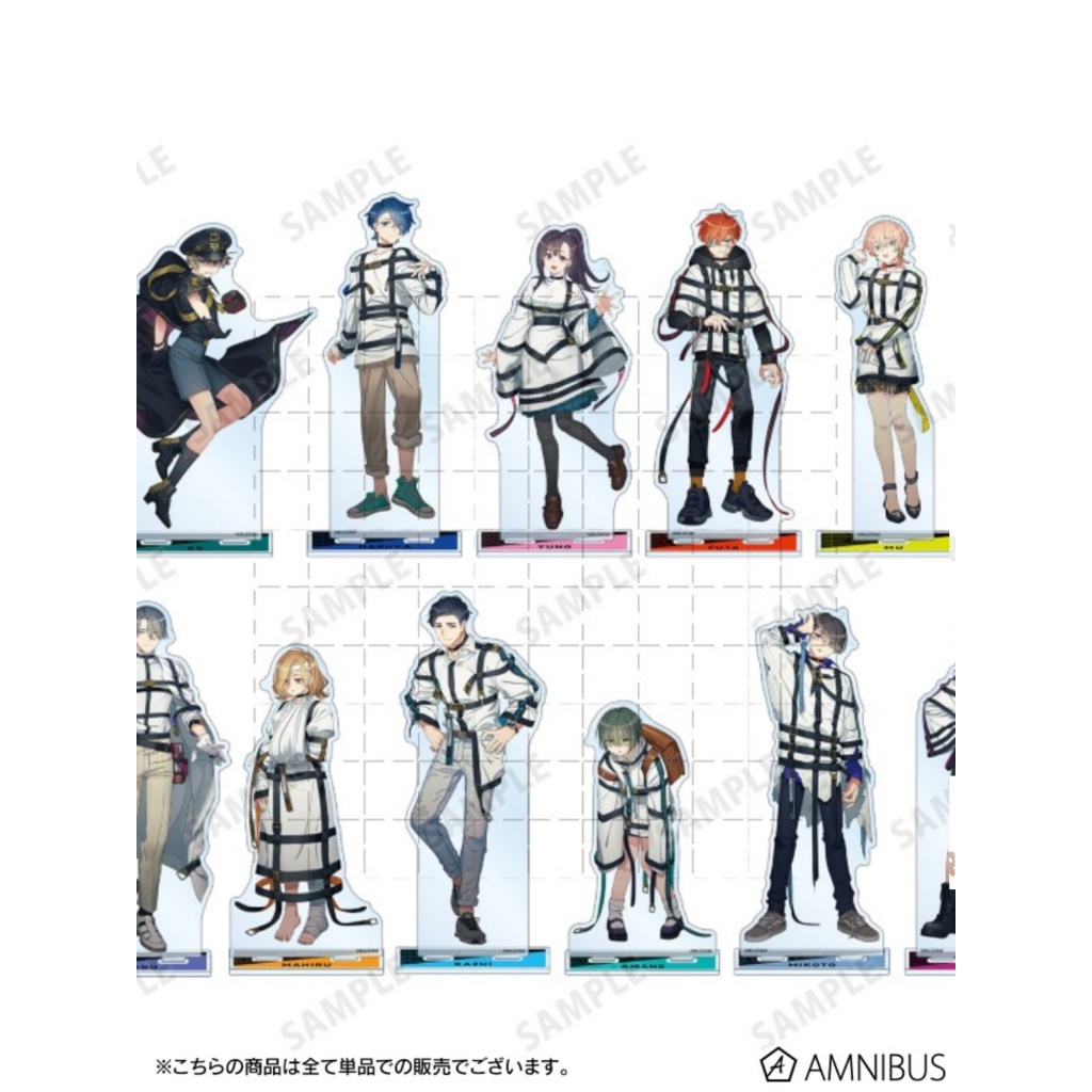 อะนิเมะอะคริลิครูป MILGRAM ES HARUKA YUNO FUTA MU SHIDOU MAHIRU KAZUI AMANE MIKOTO KOTOKO ตุ๊กตาตกแต่งโต๊ะของเล่นคอสเพลย์นิทรรศการคอลเลกชัน Prop สําหรับของขวัญ