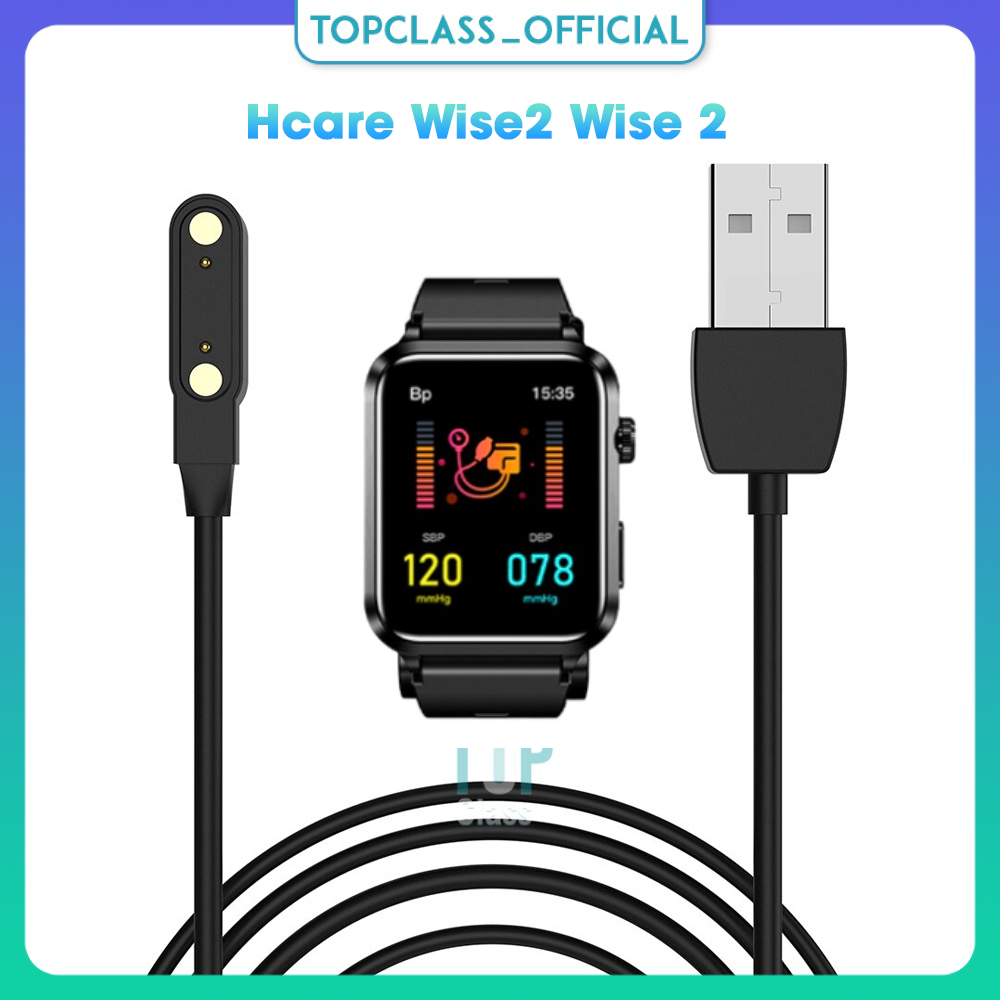 เปลี ่ ยนสายชาร ์ จ USB แท ่ นชาร ์ จสําหรับ Hcare Wise2 Wise 2 Smart Watch