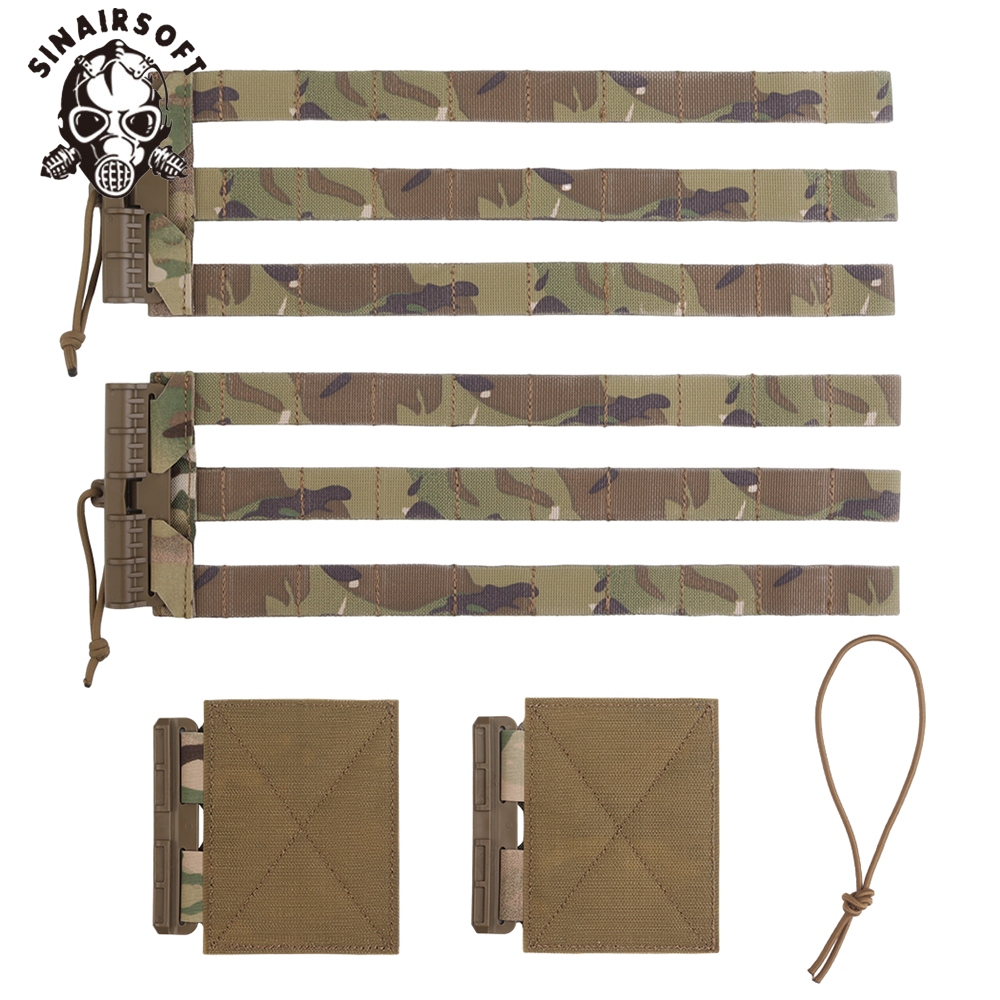 Sinairsoft กลางแจ้งปรับ MOLLE Quick Release ซีลเอว AVS JPC SPC การปรับเปลี่ยนอุปกรณ์เสริม