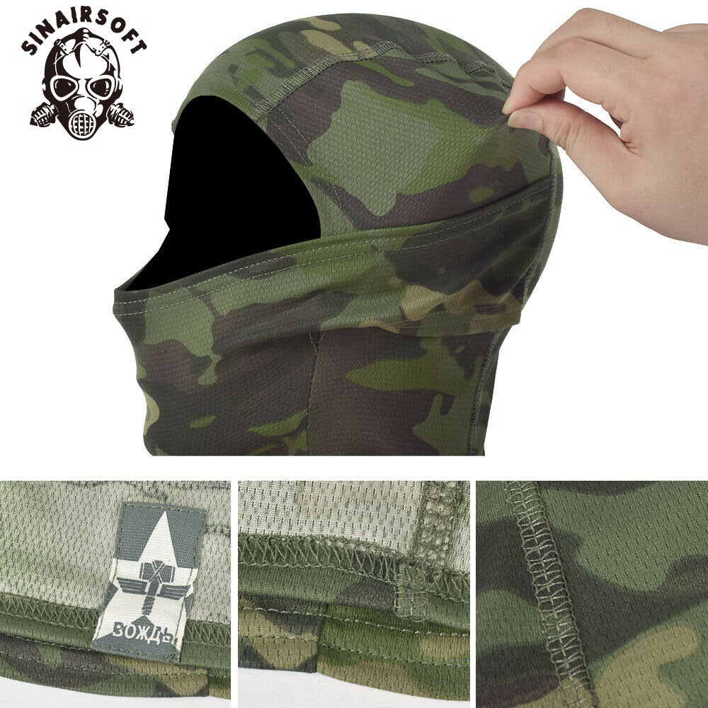 Sinairsoft Outdoor Camo Full Face Mask รูปที่ 5