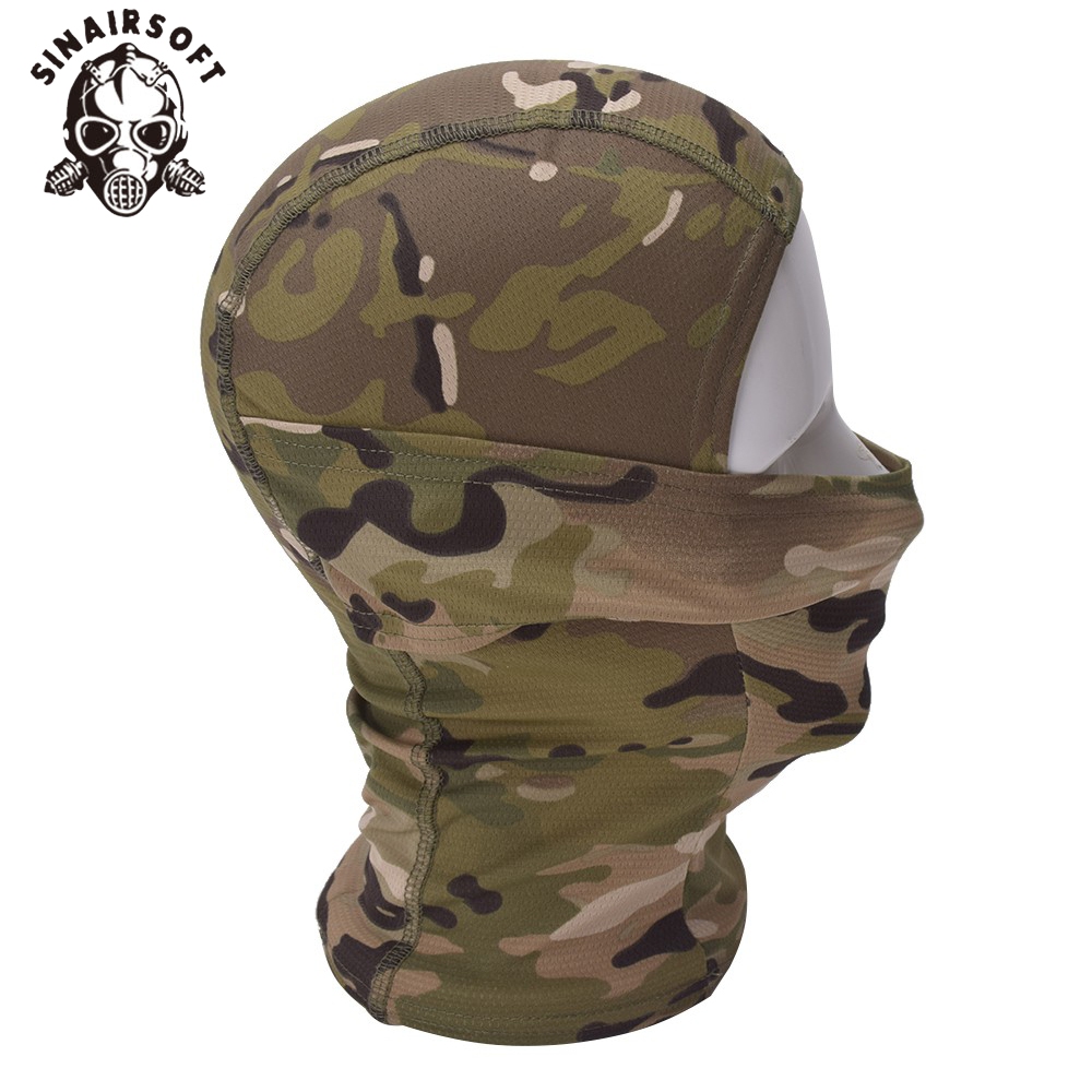 Sinairsoft Outdoor Camo Full Face Mask รูปที่ 3