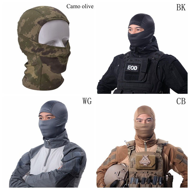 Sinairsoft Outdoor Camo Full Face Mask รูปที่ 8
