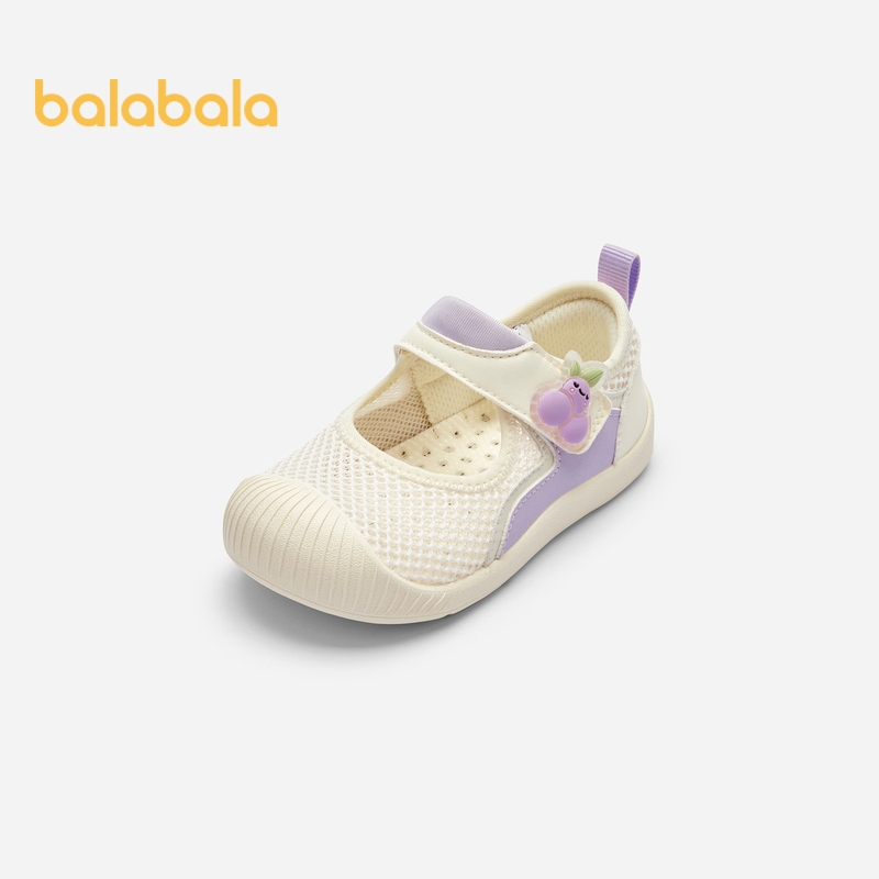 Balabala รองเท้าเด็กวัยหัดเดินเด็กรองเท้าแตะรองเท้าเด็กทารก Treasure Girl Treasure 2025 ฤดูร้อน Breathable Non Slip ~