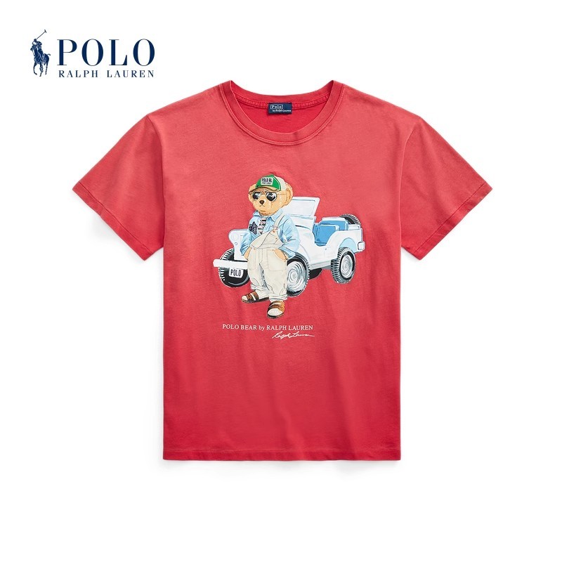 Ralph Lauren 24 Summer Loose Polo Bear Cotton T-shirt RL25582
