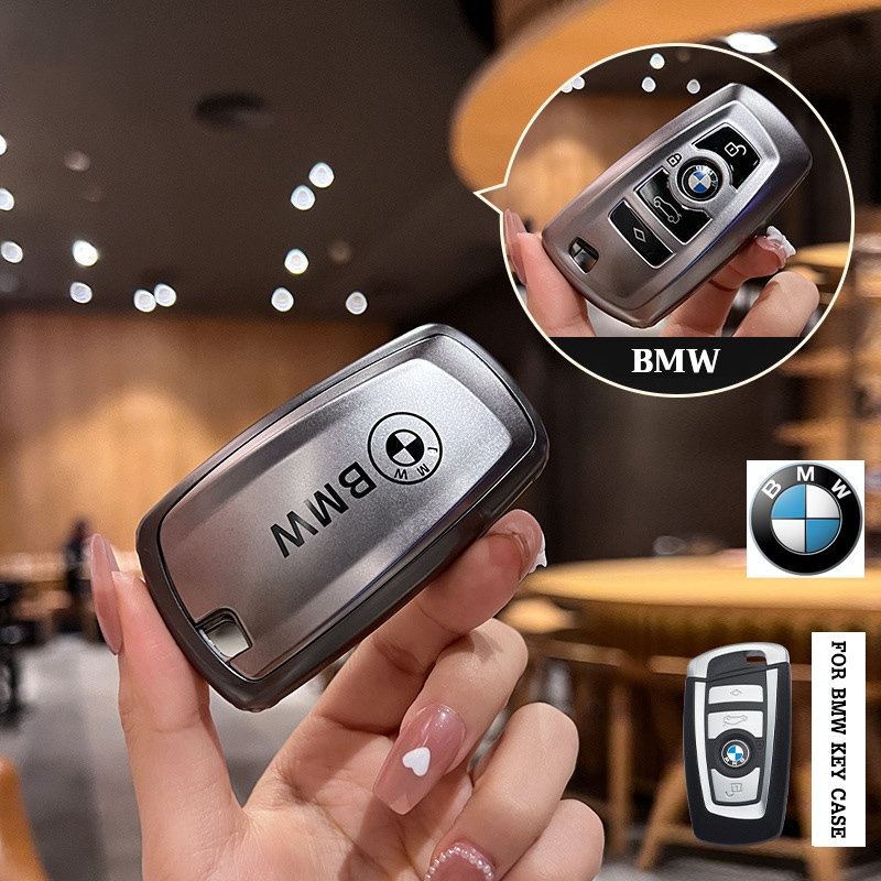 ใหม ่ พรีเมี ่ ยมรีโมทสมาร ์ ทกุญแจรถแหวนฝาครอบกรณีเชลล ์ ป ้ องกันสําหรับ BMW x1/x3/x5/1series/3series/5series/7series