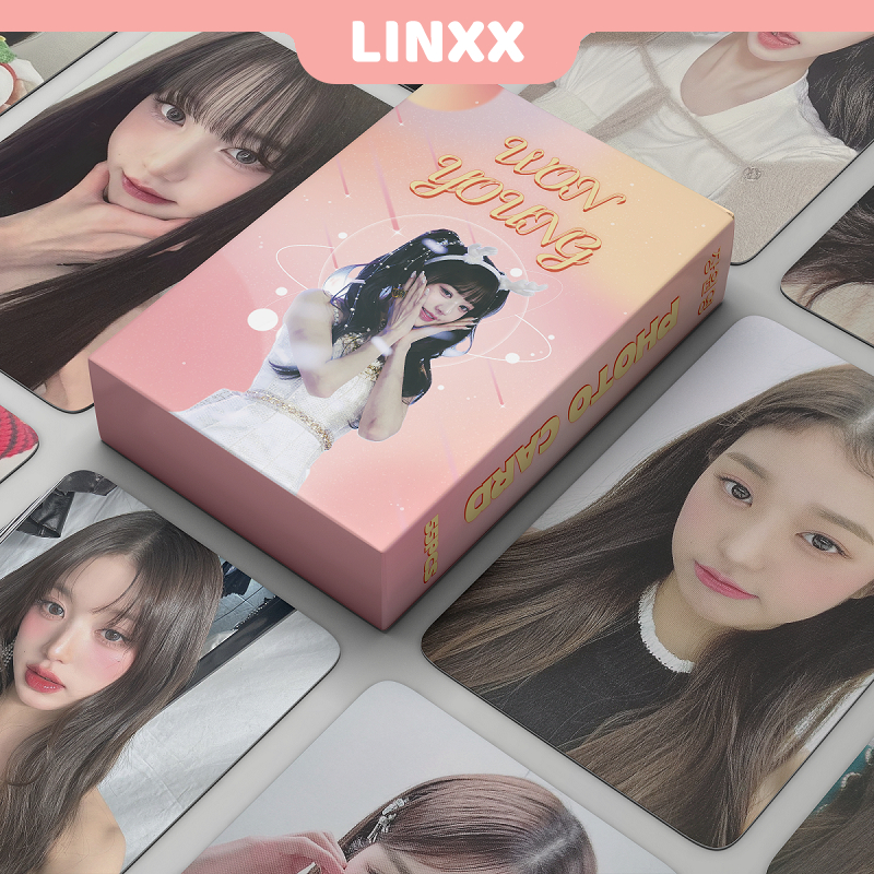 Linxx โปสการ์ด อัลบั้ม IVE Won Young Lomo Card Kpop 55 ชิ้น