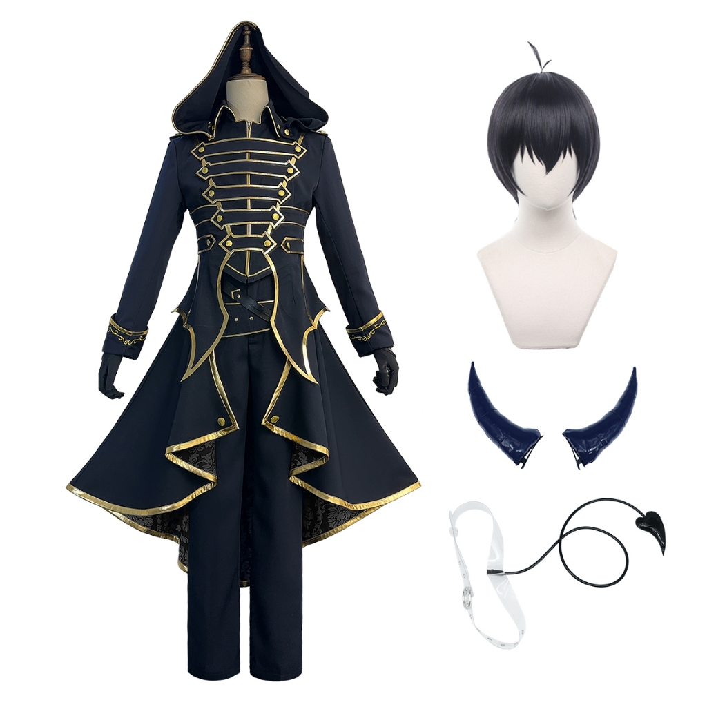 Holoun Blue Lock Cosplay คอสเพลย ์ เครื ่ องแต ่ งกายอะนิเมะ Isagi Angels และ Demons Evil Uniform