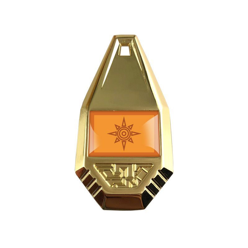 🔥พร้อมส่ง🔥 Digimon Evolution Badge Evolution Key สร ้ อยคอจี ้ พวงกุญแจ Taiyi Courage Badge Battle T