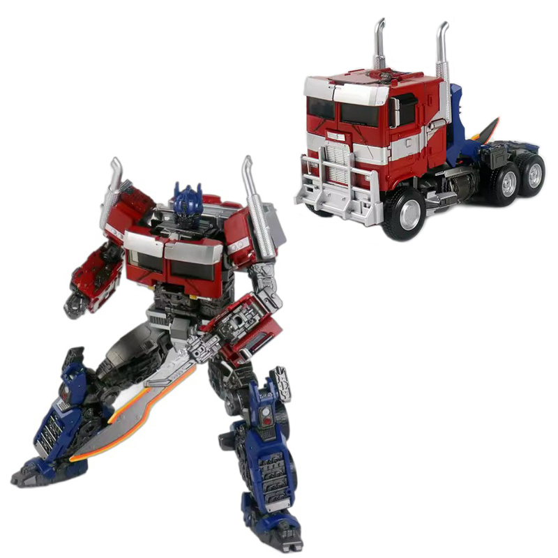 Transformation HMK-09F Optimus Prime หุ่นยนต์ของเล่นภาพยนตร์ 7 ขยาย Autobots รุ่นสําหรับชาย