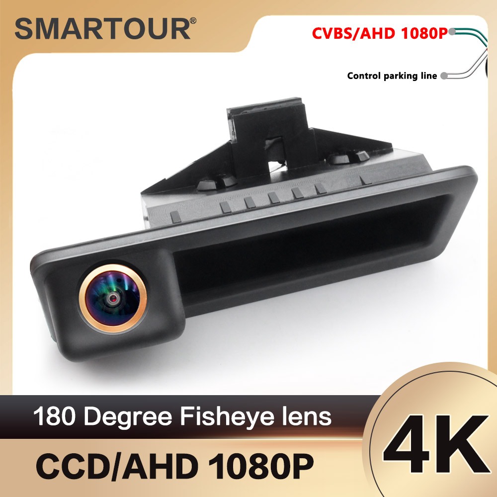 สมาร์ทซอร์ 180° Ahd 1080P กล้องมองหลังรถยนต์สําหรับ BMW E60 E39 E90 E82 E61 X1 E84 X5 E70 E92 E91 3/5 Series E88 E93 Night Vision