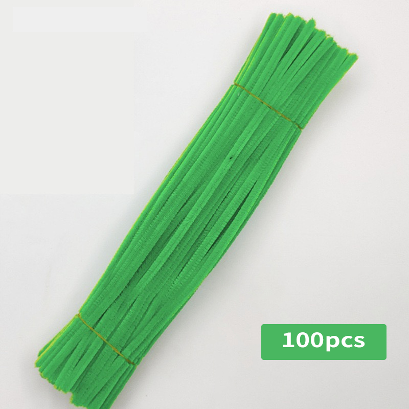 ลวดกำมะหยี่เส้นปล้องเส้นหยัก (Set100เส้น) ความยาว 30CM สำหรับทำงาน DIY หรืองานประดิษฐ์
