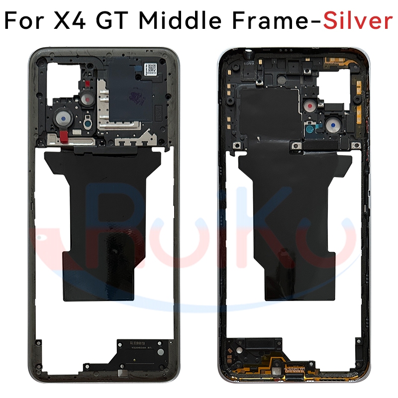 ใหม่สําหรับ Xiaomi POCO x4 gt กรอบกลาง Bezel อะไหล่ซ่อมด้านหลังสําหรับ x4 gt