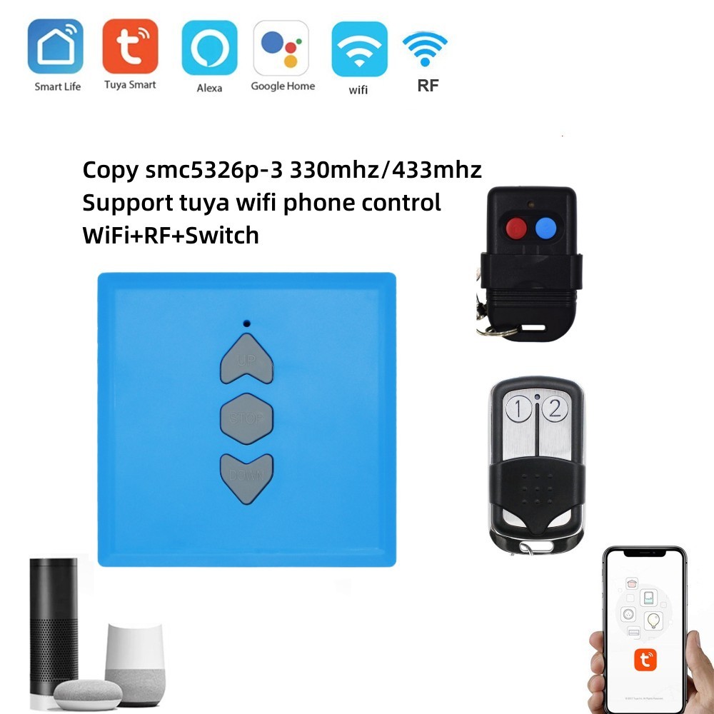 ชีวิตอัจฉริยะ Tuya ประตูอัตโนมัติ WiFi Auto Gate WiFi RF ไร ้ สายสมาร ์ ทสวิทช ์ USB สําหรับ 330mhz/433Mhz Auto Gate รีโมทคอนโทรล