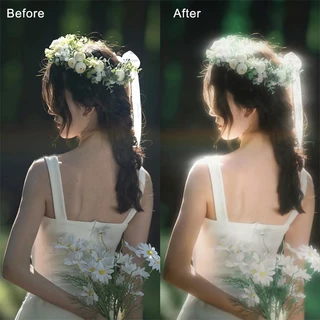 Lightdow 1/4 ตัวกรองเลนส ์ นุ ่ มสีขาวสําหรับ 49/52/55/58/62/67/72/77/82mm