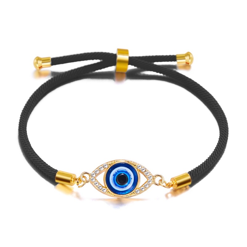 Gmai Blessed Evil Eye สร ้ อยข ้ อมือผู ้ หญิง Lucky Amulet สายรัดข ้ อมือปรับของขวัญอุปกรณ ์ เสริม