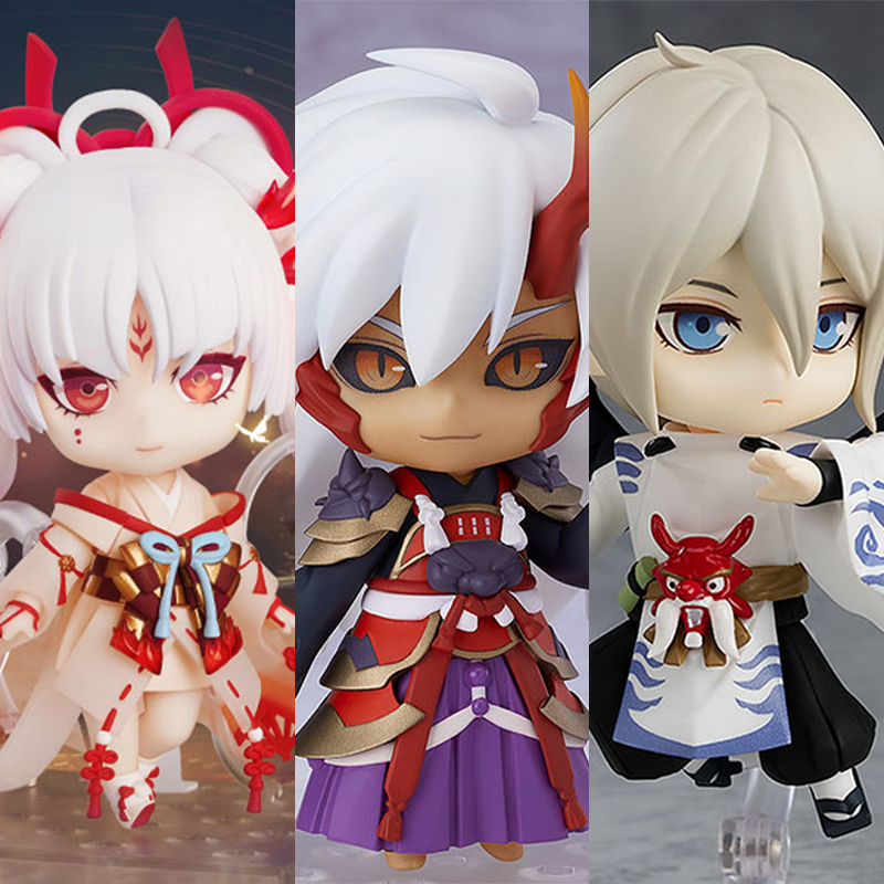 Nendoroid Onmyoji #1608 Shiranui #1244 Ibaraki Douji #1227 Ootengu โมเดลฟิกเกอร์ Pvc รูปแอคชั่น ของข