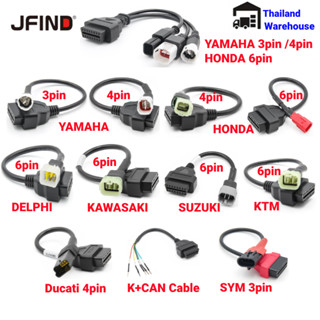 【สินค้าคงคลังในประเทศไทย】สำหรับอะแดปเตอร์มอเตอร์ไซค์ Yamaha …