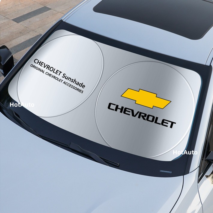 ม่านบังแดดรถยนต์แบบพับได้ กันUV Chevrolet Colorado Trailblazer Captiva AVEO