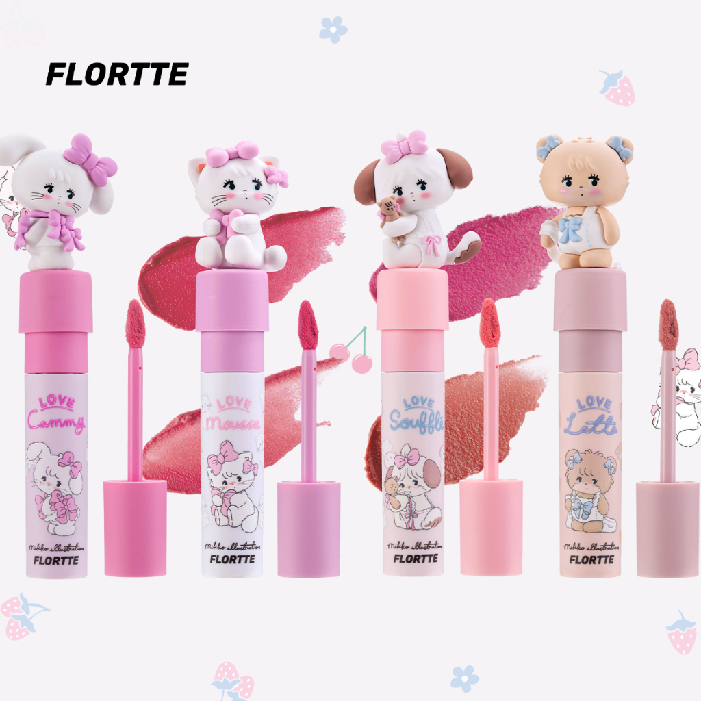 Flortte Mikko Lip Cream Milk Cake Lip Cream