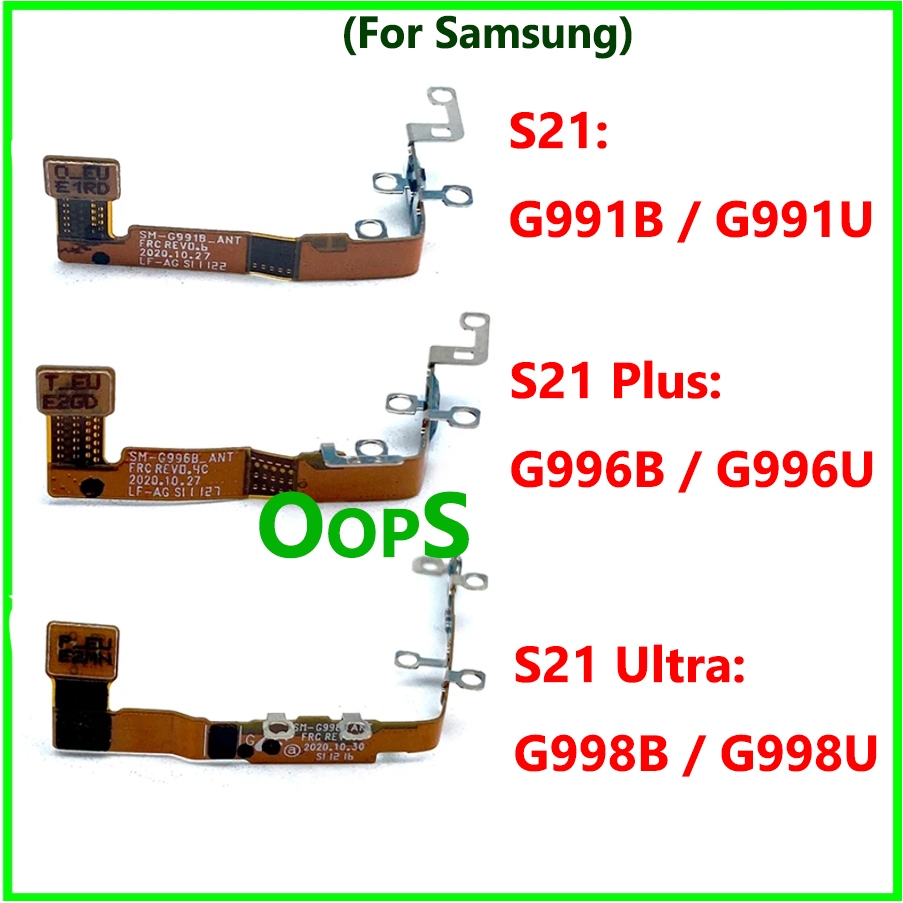 สําหรับ Samsung S21 Plus Ultra 5G G991B / U G996B G996U G998B G998U สัญญาณโทรศัพท์เสาอากาศการเชื่อมต่อ Flex Cable
