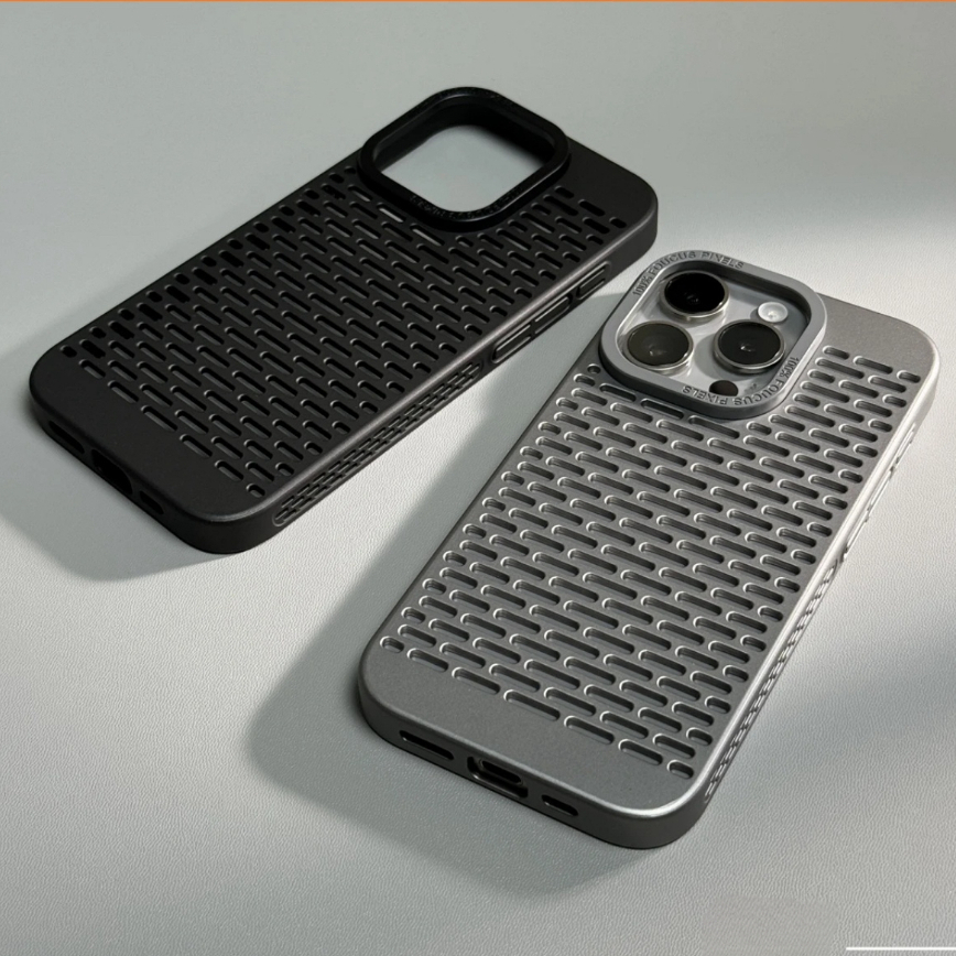 【 Heat dissipation/Matte Pc hard case/Green】เคส compatible for iPhone 11 12 13 14 15 pro max case