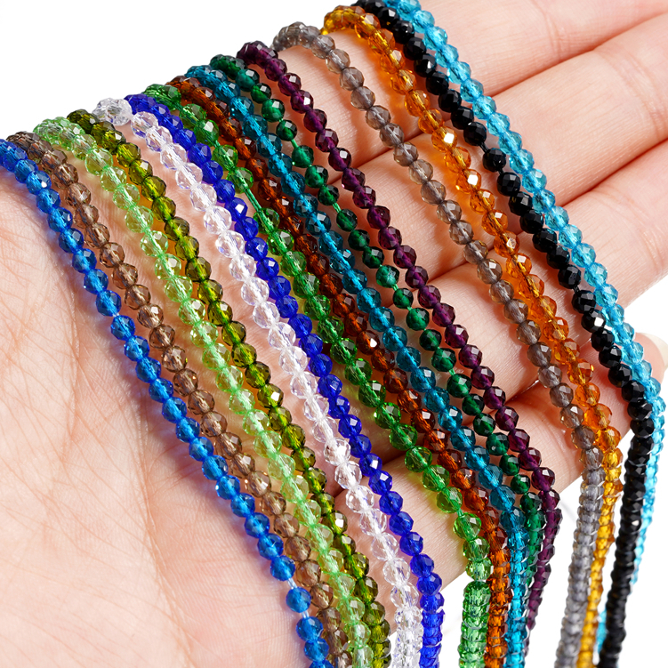 St. kunkka One Item 126 ชิ้นลูกปัดคริสตัลสําหรับทําเครื่องประดับ DIY