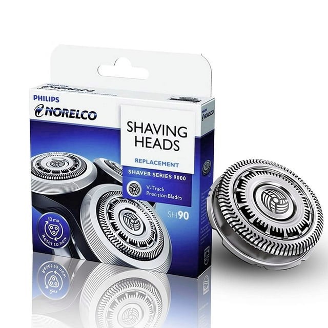 Sh90 หัวใบมีดโกนหนวดไฟฟ้า แบบเปลี่ยน สําหรับ Philips norelco Series 9000(S9xxx) 8000(S8xxx) SH90/62 