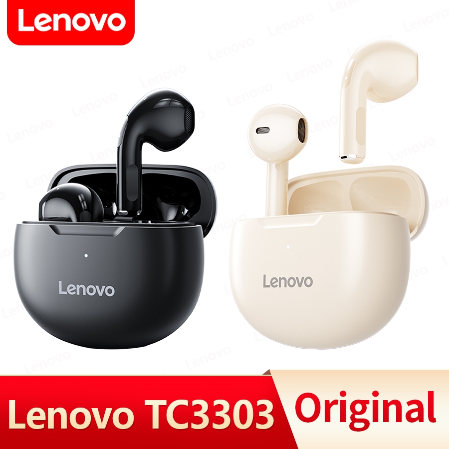 [ราคาพิเศษ] Lenovo TC3303 TWS หูฟังบลูทูธ Bluetooth V5.3 เชื่อมต่อง่าย หูฟังบลูทูธไร้สาย หูฟังเกมมิ่ง เข้ากันได้กับ IOS Android