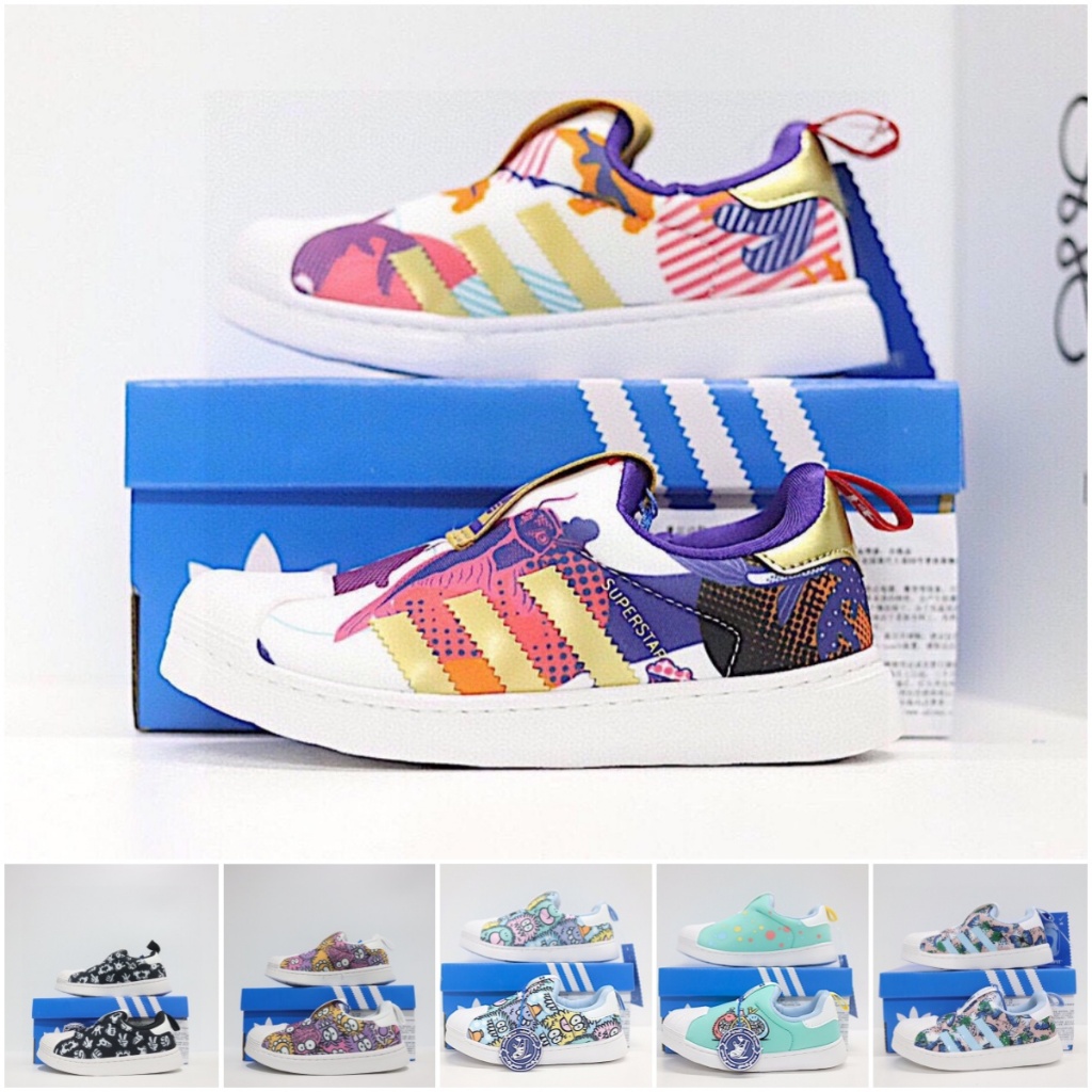 G-version Shell Head Fashion Versatile Classic One Step รองเท ้ าเด ็ ก 22-35