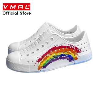 VMAL รองเท้าแตะเจลลี่ กันน้ํา สีแคนดี้ เหมาะกับเดินชายหาด แฟ…