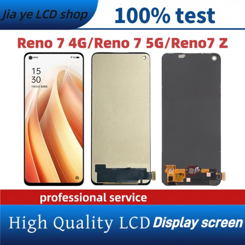 สําหรับ OPPO Reno 7 4G LCD Reno 7 5G global Reno7 Z Reno 7 pro จอแสดงผล LCD หน้าจอสัมผัส